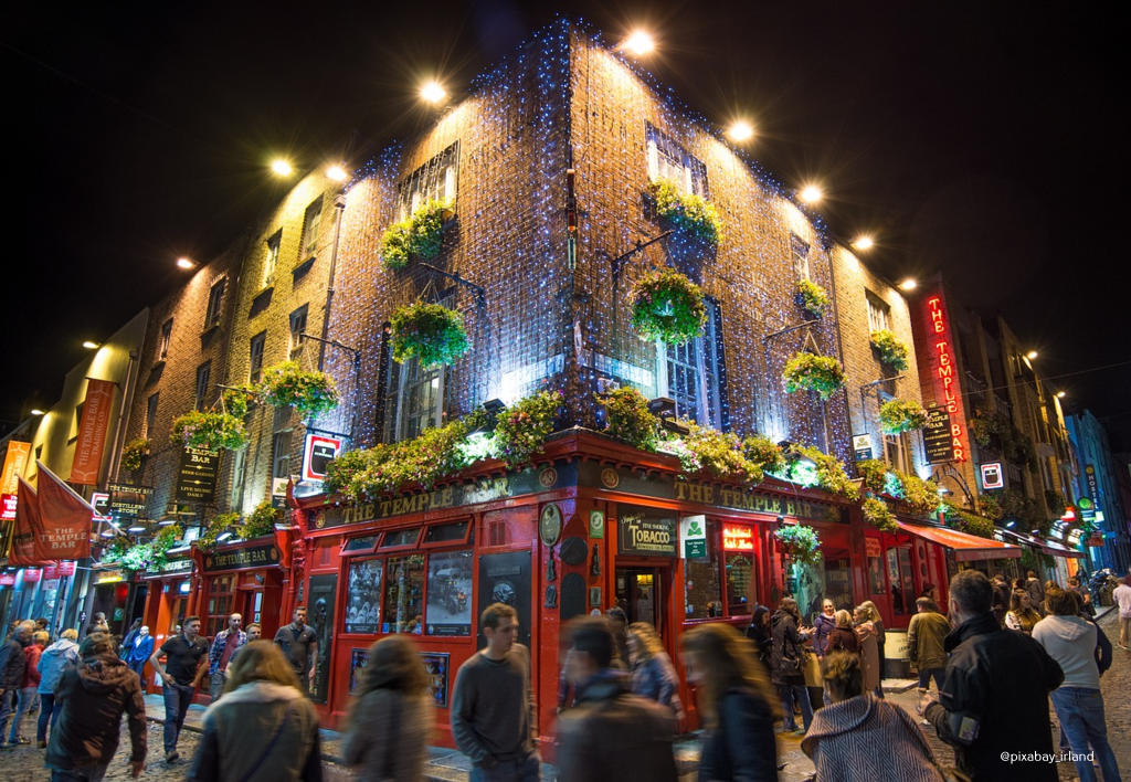 Irland Dublin Temple Bar Pixabay