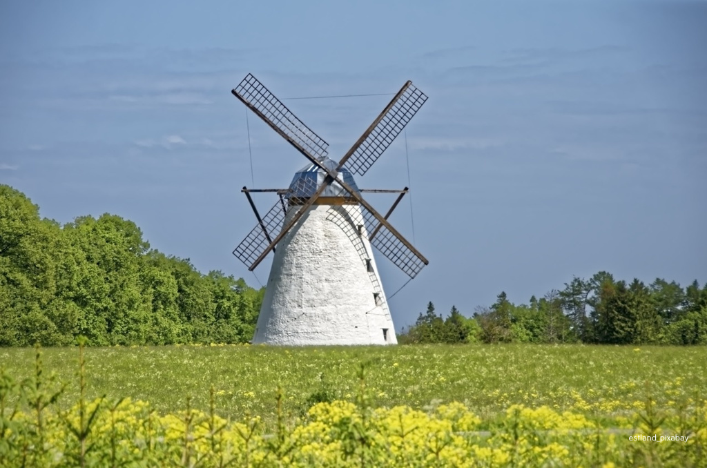 Estland Windmühle