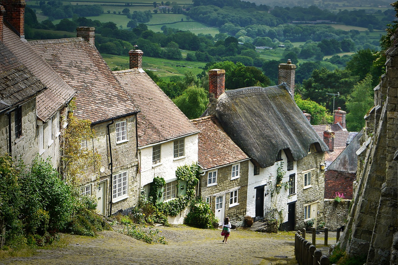 England Orte, wie aus einer anderen Zeit