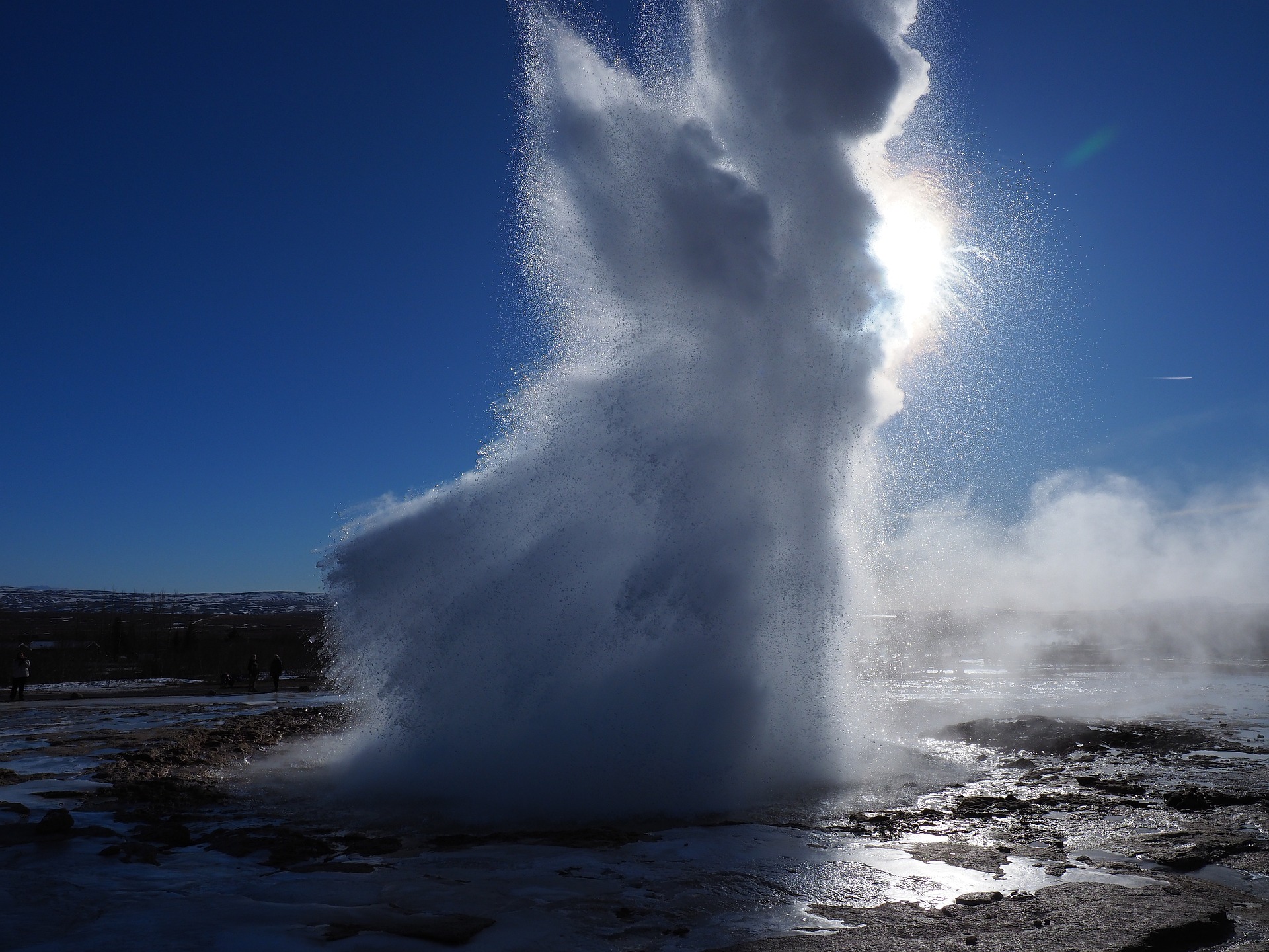 Geysir - Wasser - Island