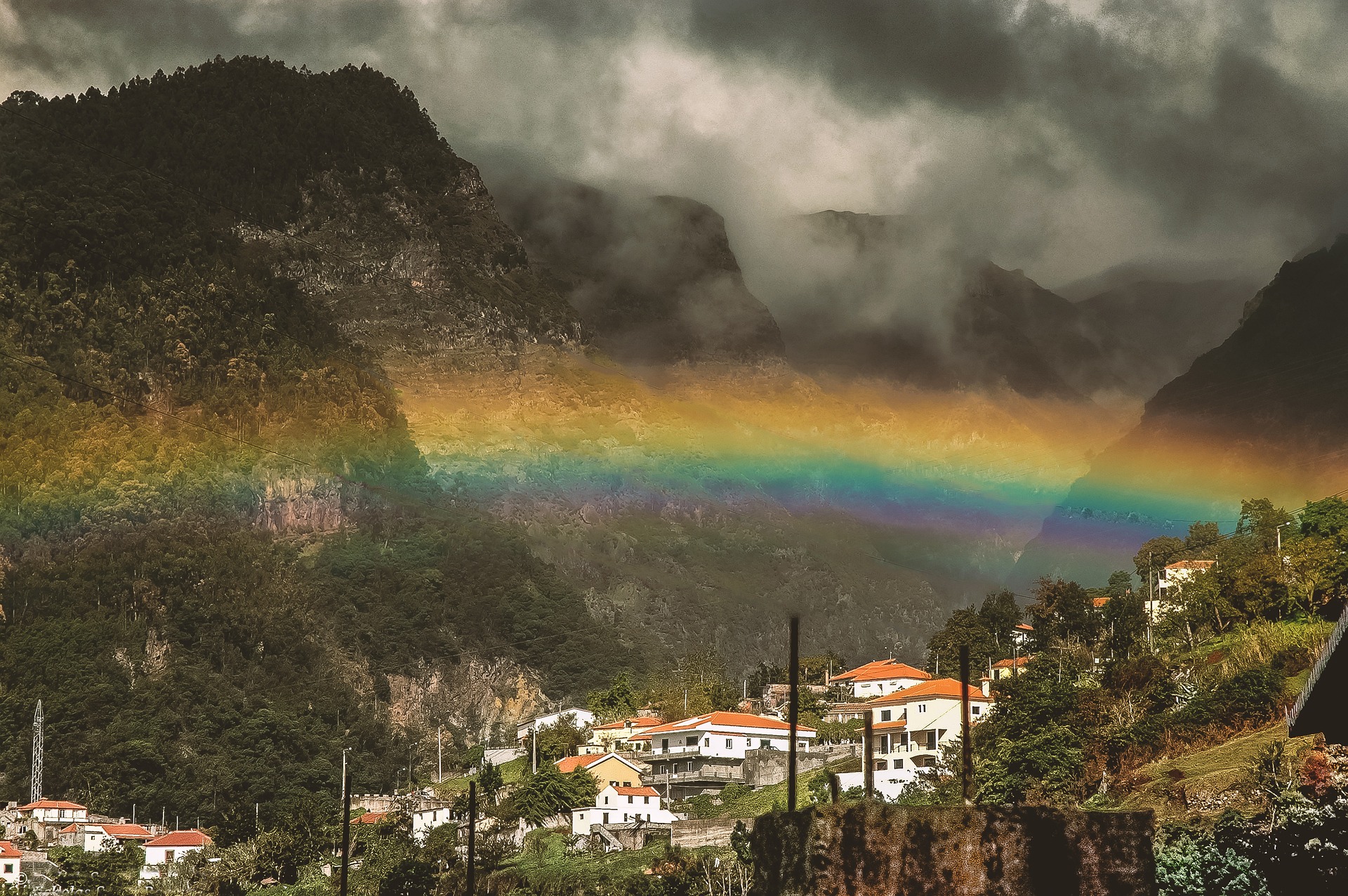 Portugal Madeira Regenbogen