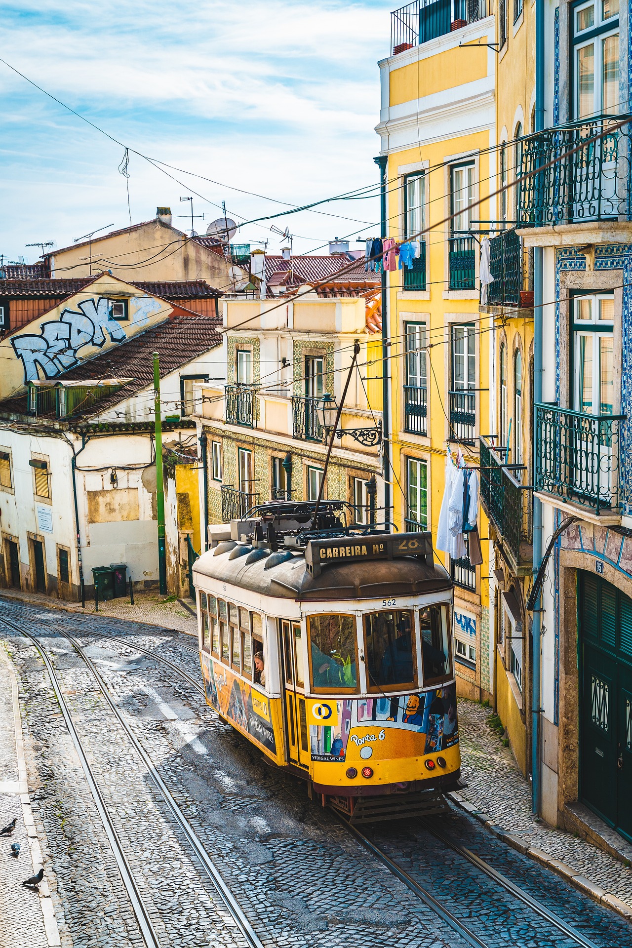 Potugal Lissabon Tram
